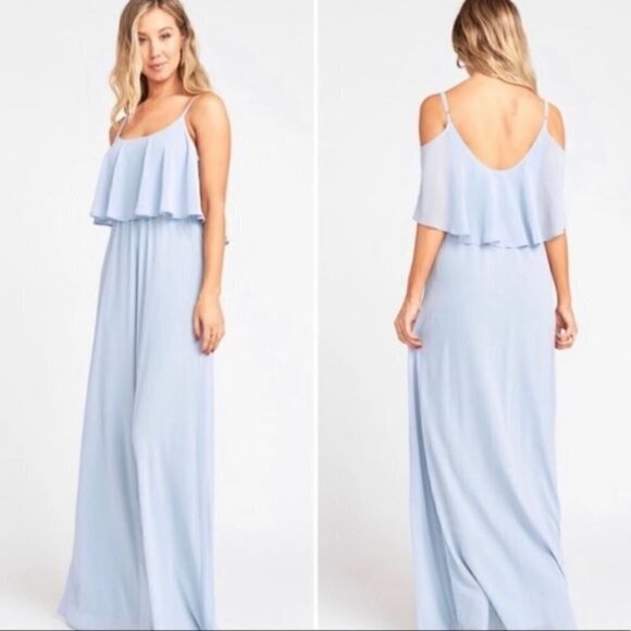 Show Me Your MuMu Caitlin Ruffle Maxi NWT - Picture 1 of 8